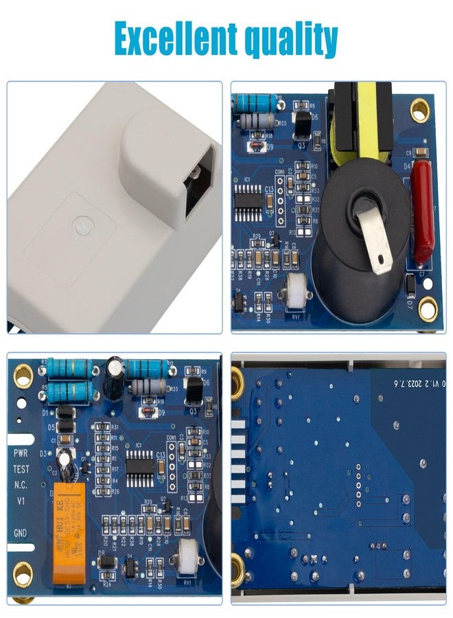 SZHY-LINK 520814 Water Heater Ignition Control Module Board Compatible with Suburban RV Camper Furnace 12V DC RV SW4D SW6D SW10D Water Heaters Parts with Fan Control Replace 520820 520871(blue) - Image 4